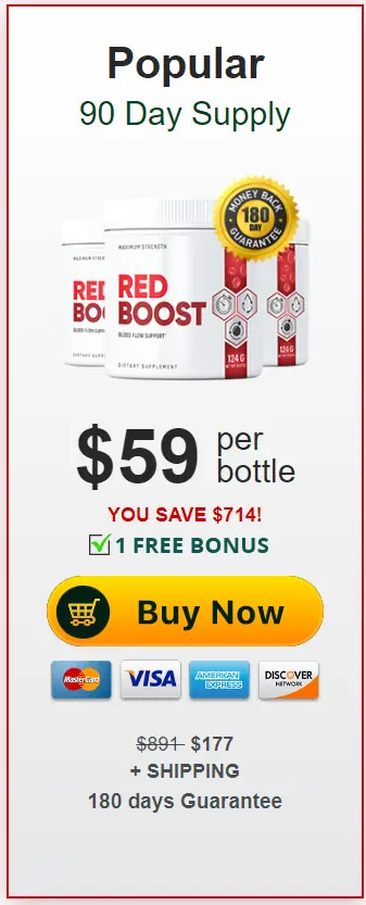 Red Boost - 3 Bottles